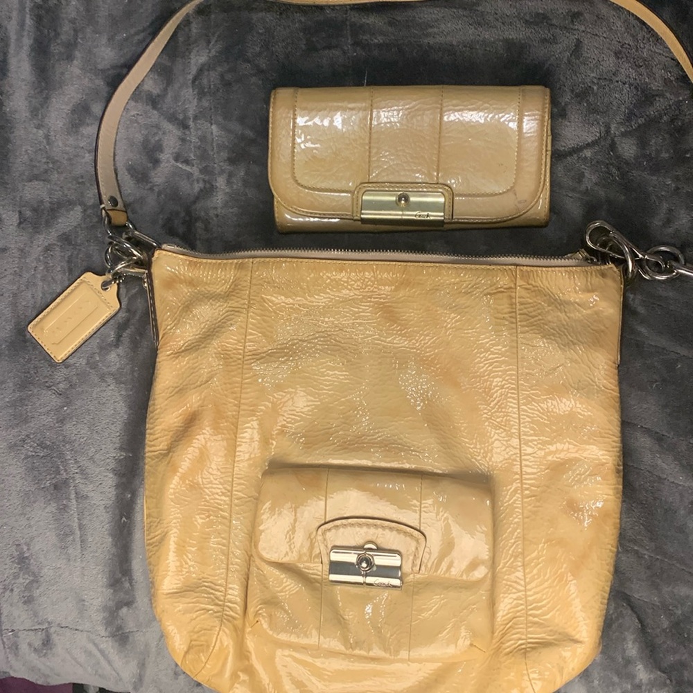 COPY - Coach hobo vintage bag and matching wallet